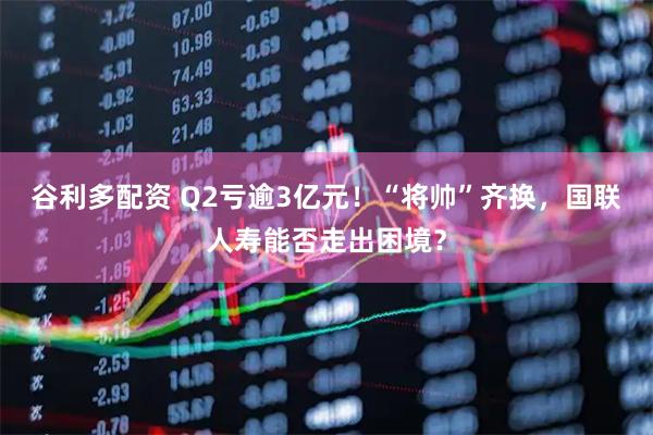谷利多配资 Q2亏逾3亿元！“将帅”齐换，国联人寿能否走出困境？